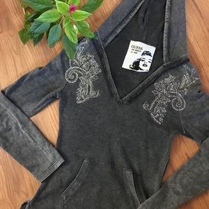 Guess Long sleeve shirt with hood